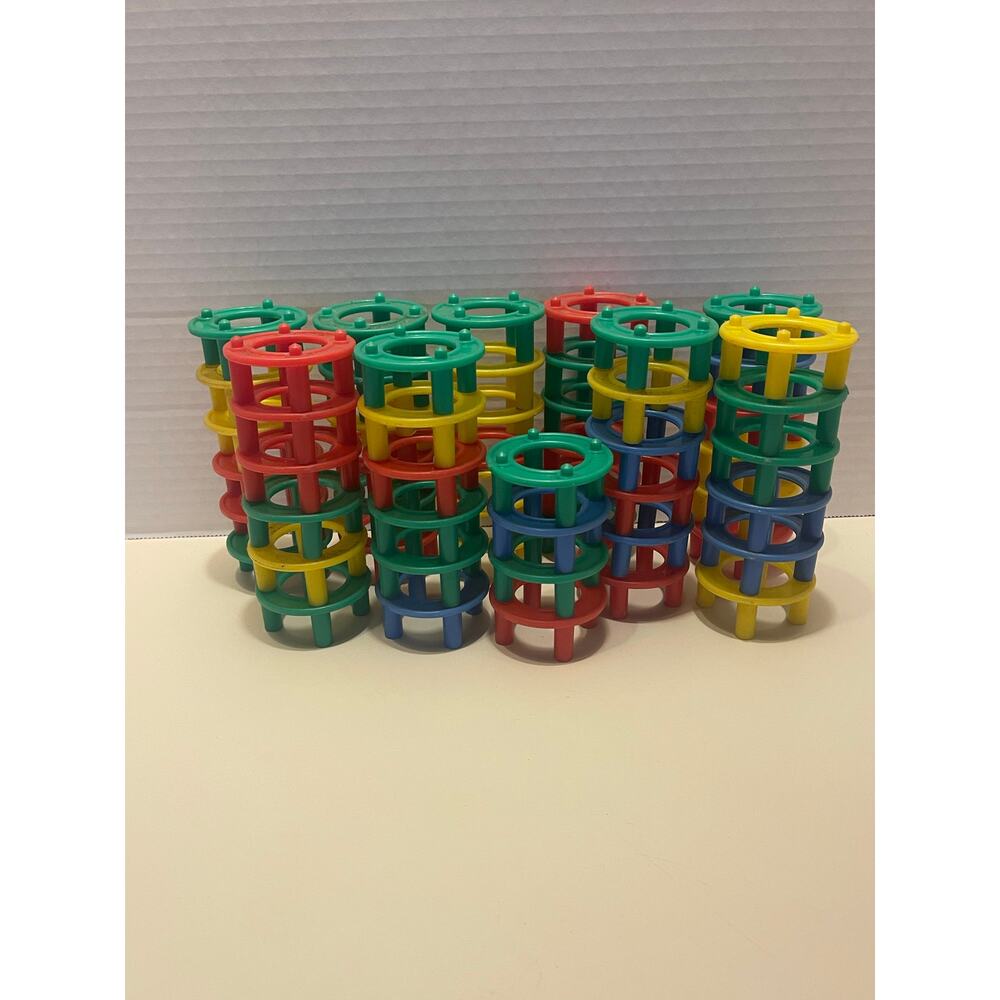 1970's Vintage Ringa-Magic building rings